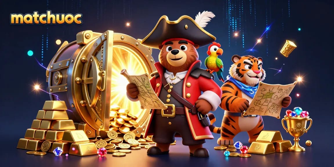 Engage with matchuoc's thrilling pirate casino adventure featuring treasure and excitement!