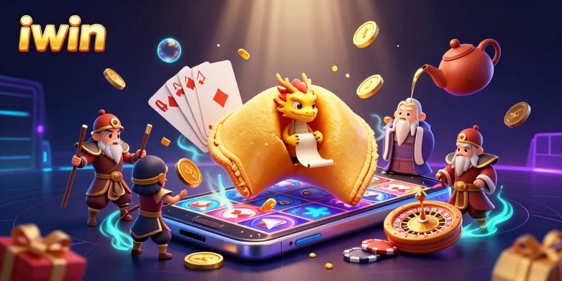 Experience the thrill of iwin with a captivating 3D scene featuring exciting casino elements and characters.