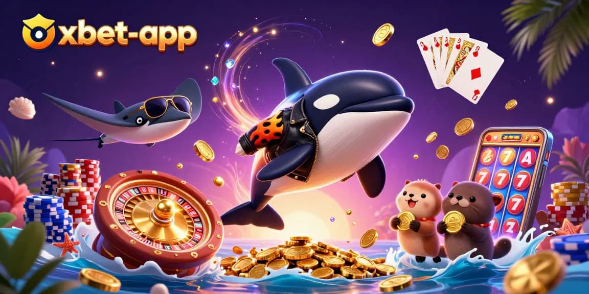 Experience the thrill of gaming with oxbet-app, featuring vibrant characters and dynamic casino elements.