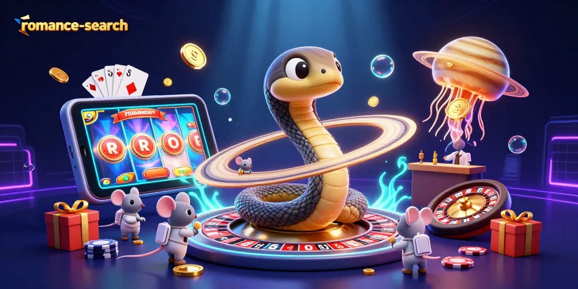 Experience dynamic gameplay in the romance-search slot game with immersive 3D visuals.