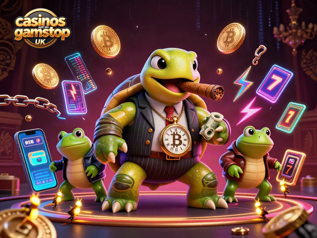 Experience thrilling gameplay at casinos not on gamstop UK with exciting characters and crypto elements.