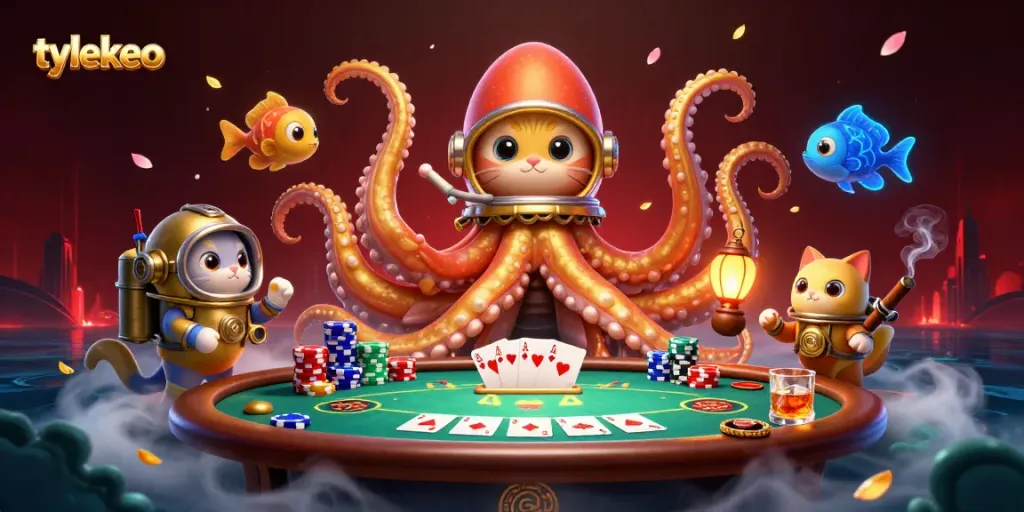 Catch winning odds at tylekeo with immersive poker action amidst a treasure-filled setting