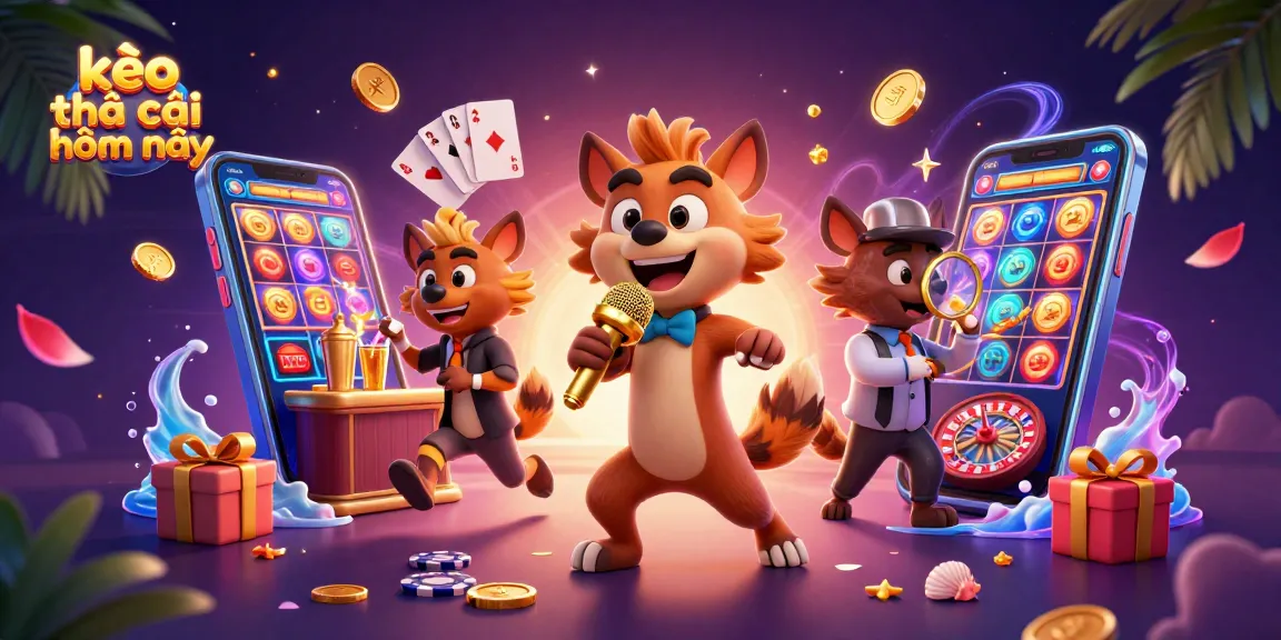 Experience kèo nhà cái hôm nay with vibrant 3D hyenas in a dynamic casino club atmosphere.