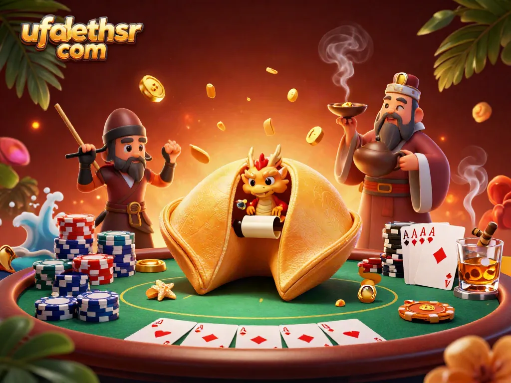 Engage in thrilling gameplay at ufabethsr com with a vibrant, action-packed casino scene.