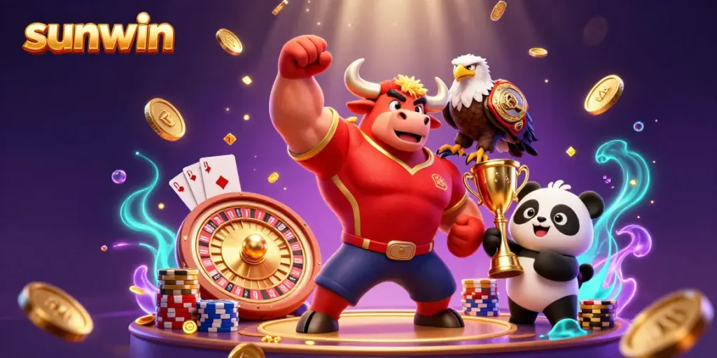 Win big with sunwin's engaging casino games featuring vibrant characters and dynamic gaming elements.