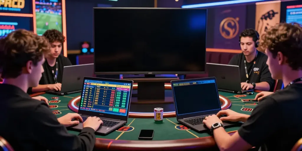 Dynamic online gambling environment at https://tx88.br.com/ showcasing players engaged in sports betting.