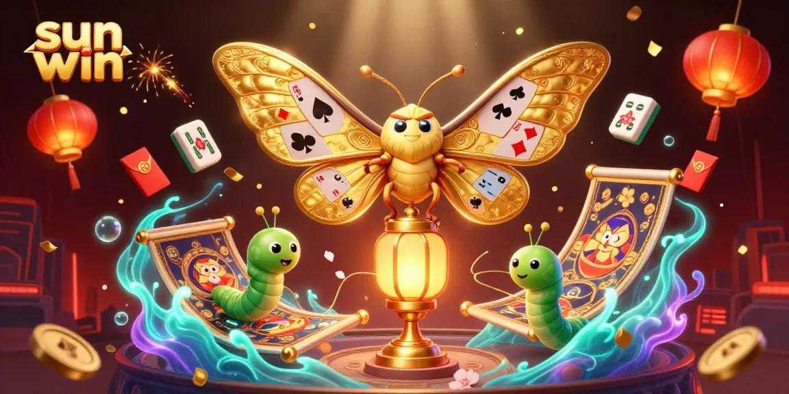 Experience thrilling gameplay and vibrant entertainment with sun win's exciting casino scene illustration