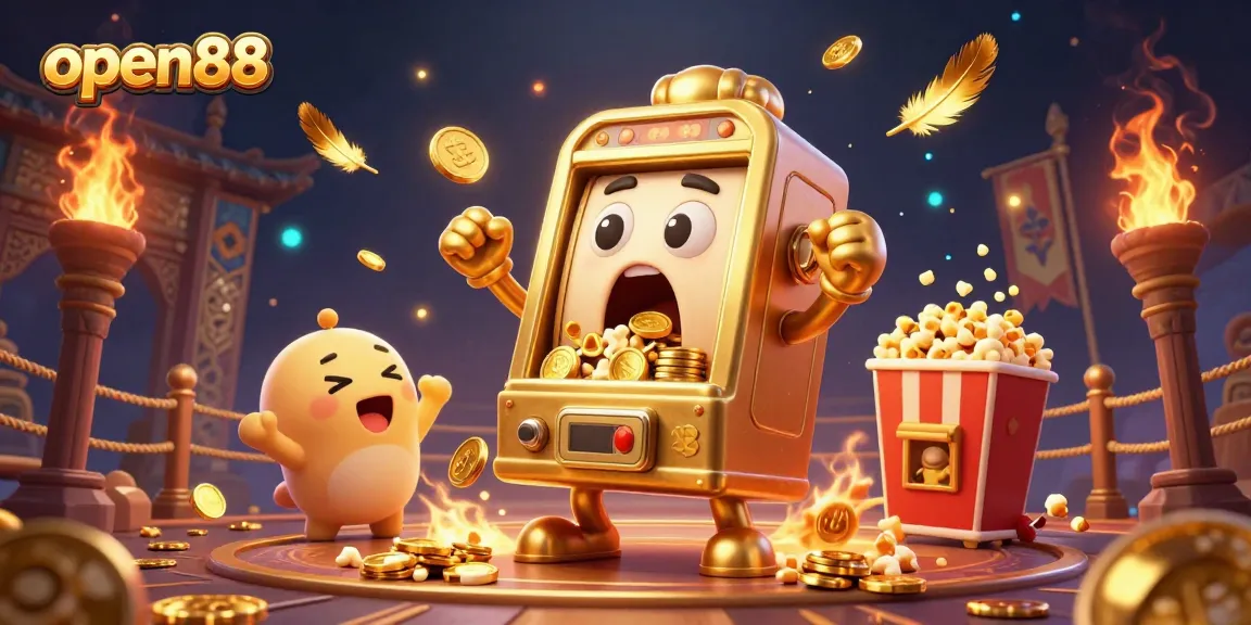 Experience thrilling jackpots and celebrations with open88 in this vibrant casino scene.