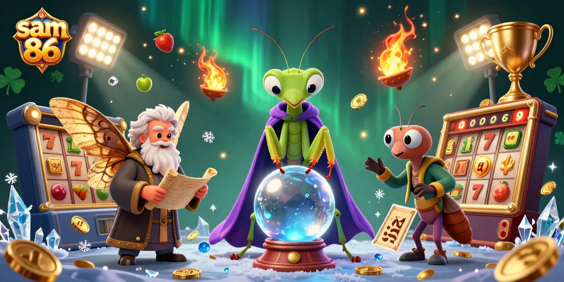 Engage in thrilling gameplay at sam 86 with detailed 3D slots and fortune telling elements.