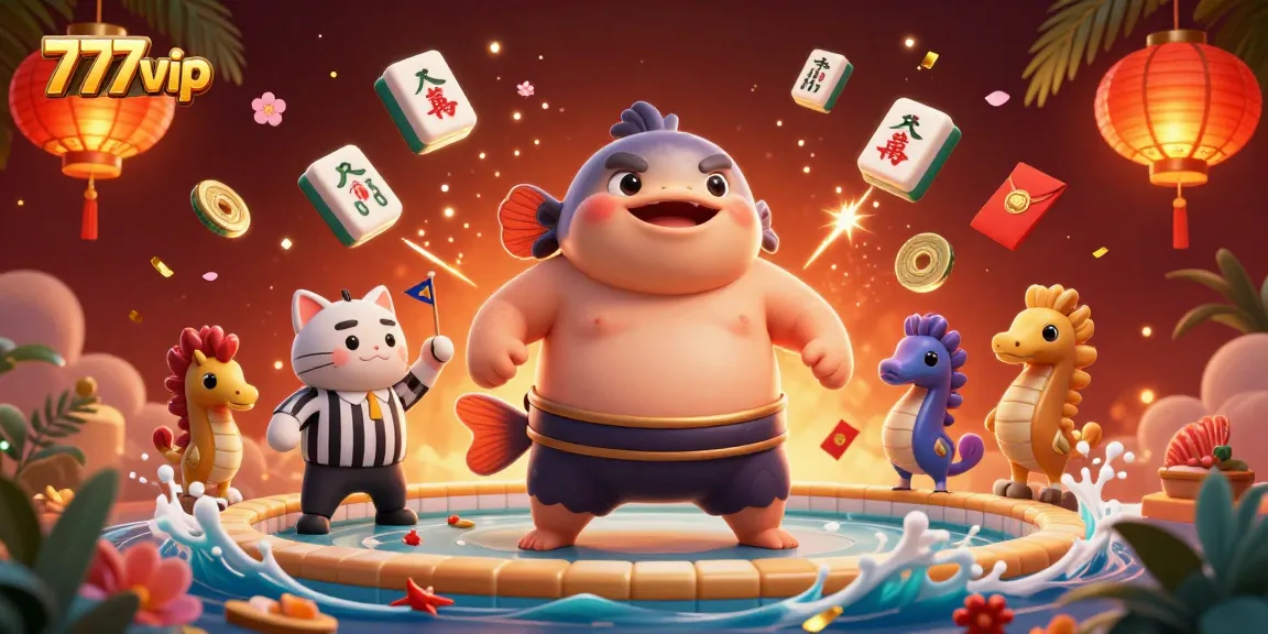 Play exciting games at 777vip with vibrant gaming elements and colorful characters for an engaging casino experience.