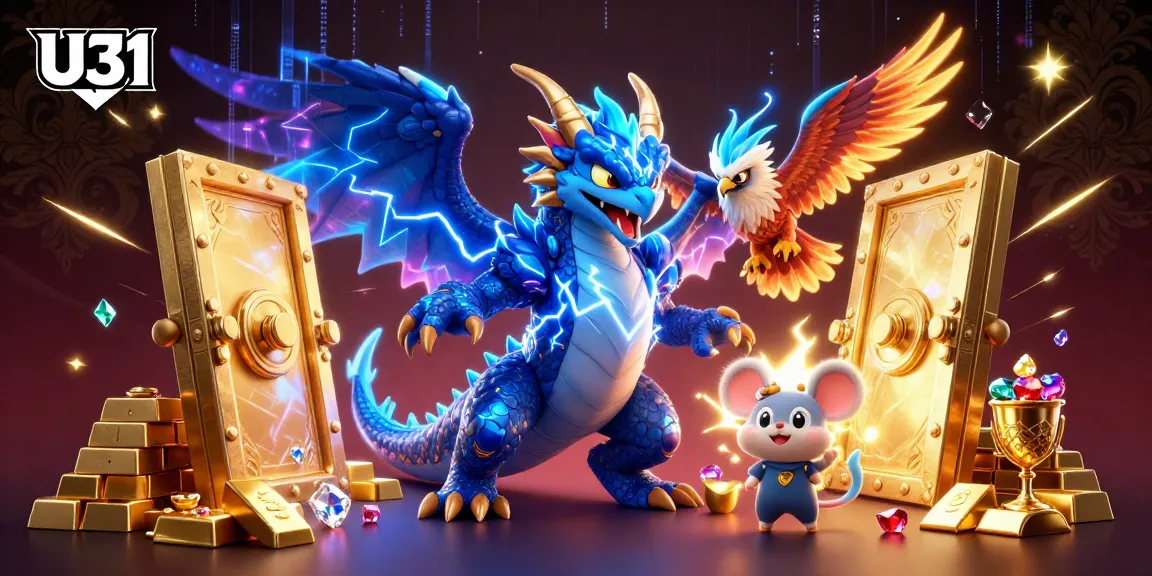 Experience thrilling gameplay at U31 with captivating casino elements and vibrant 3D visuals.