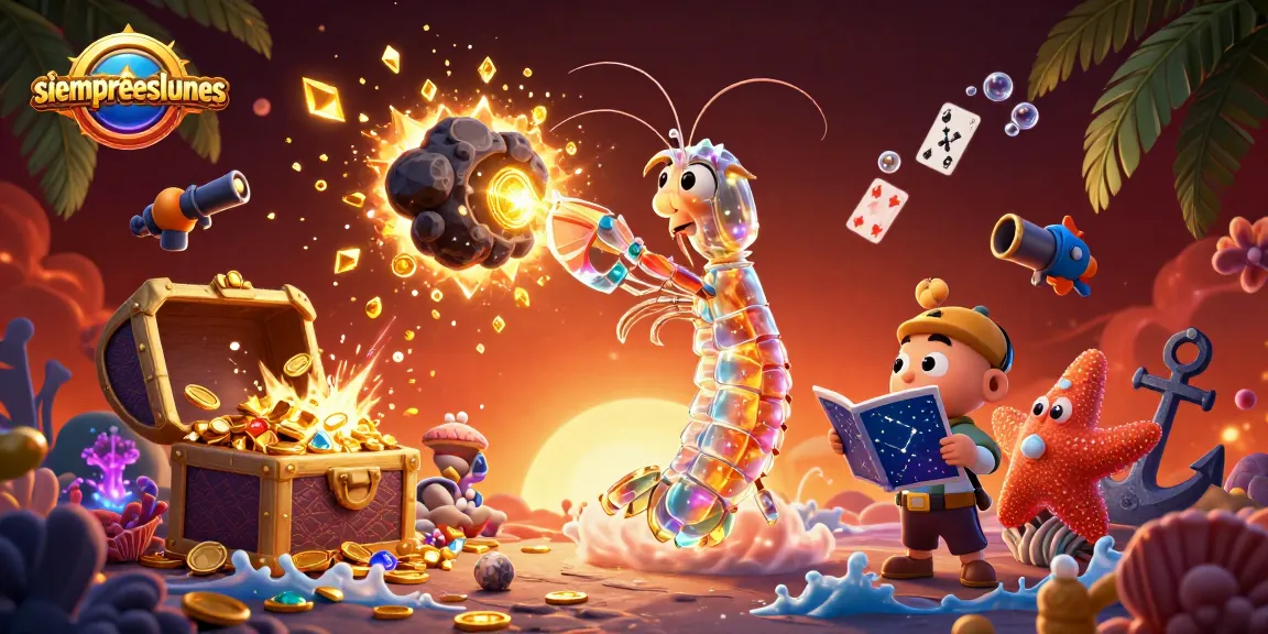 Join siempreeslunes in winning with stunning rewards from exploding treasures and vibrant gems.